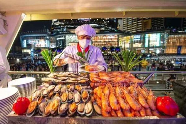 ล่องเรือดินเนอร์ Chaophraya Princess ชมวิวแม่น้ำเจ้าพระยา